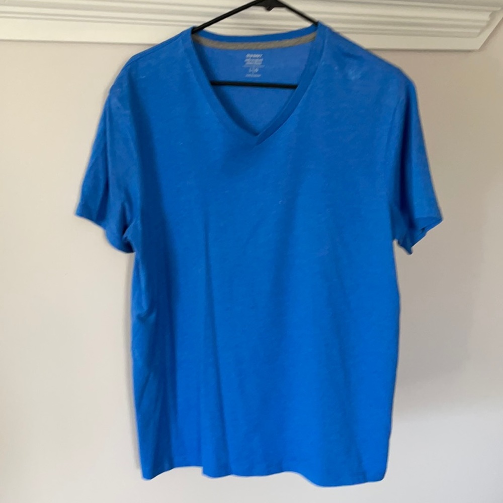 Blue V-Neck
